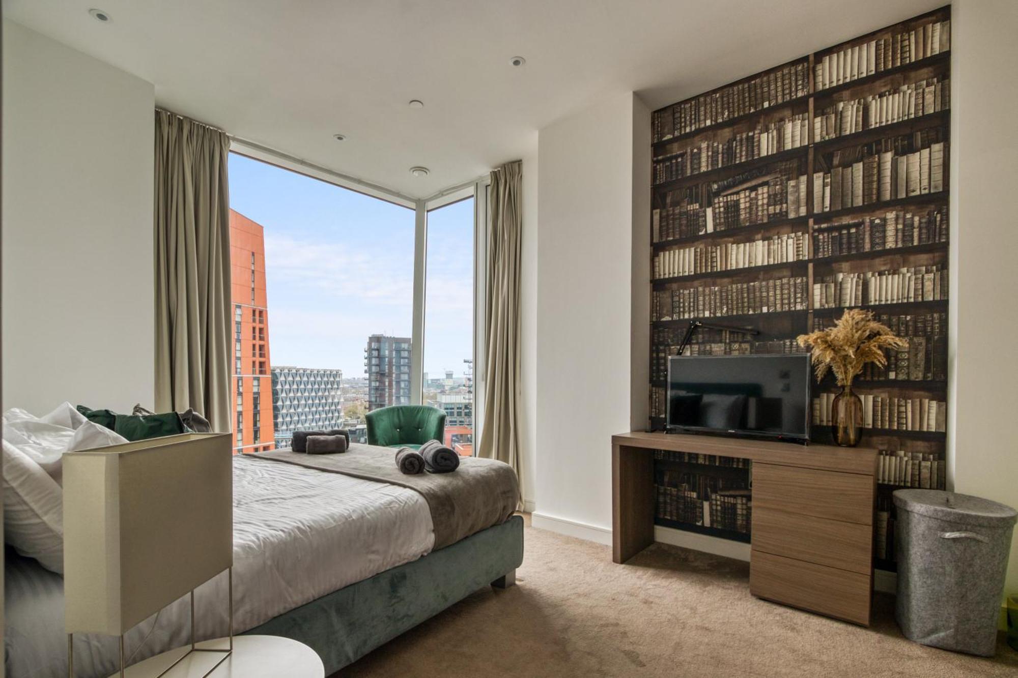 Stunning 360º View Luxurious Penthouse Lägenhet London Exteriör bild