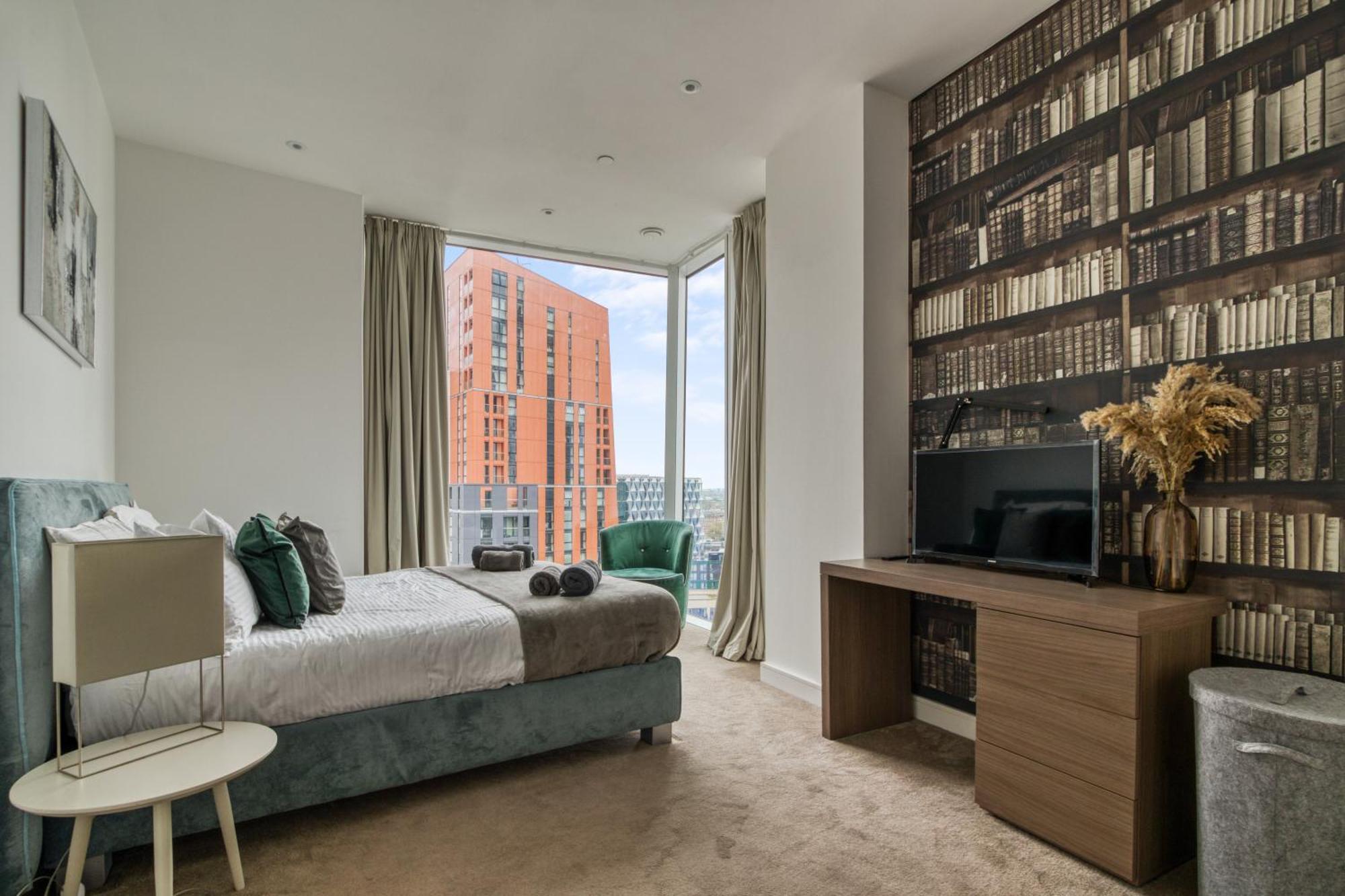Stunning 360º View Luxurious Penthouse Lägenhet London Exteriör bild