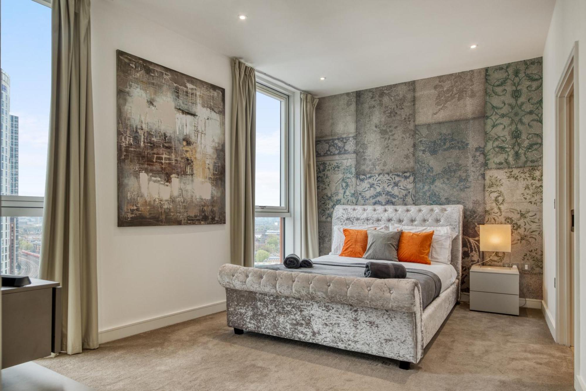 Stunning 360º View Luxurious Penthouse Lägenhet London Exteriör bild