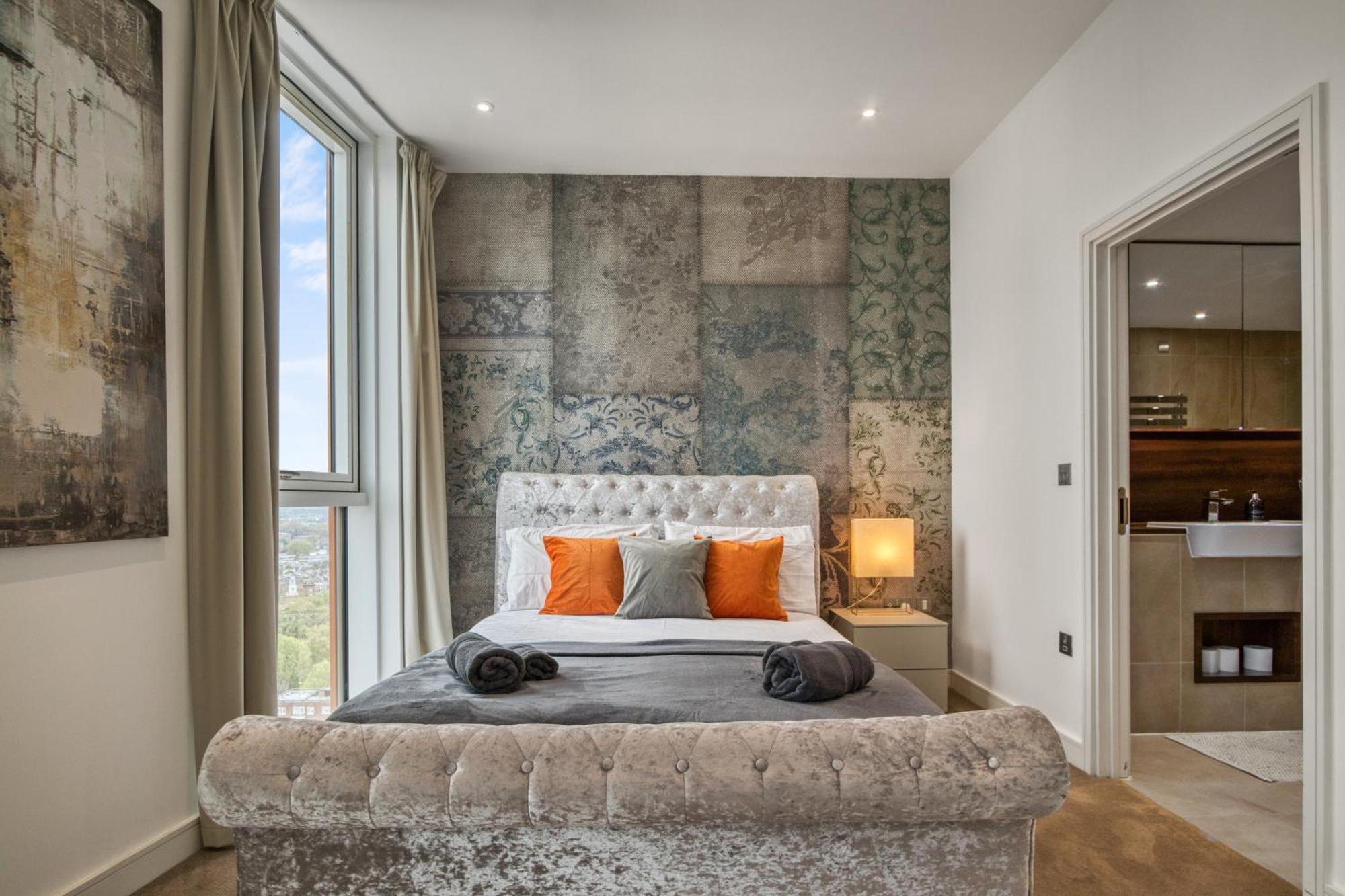 Stunning 360º View Luxurious Penthouse Lägenhet London Exteriör bild