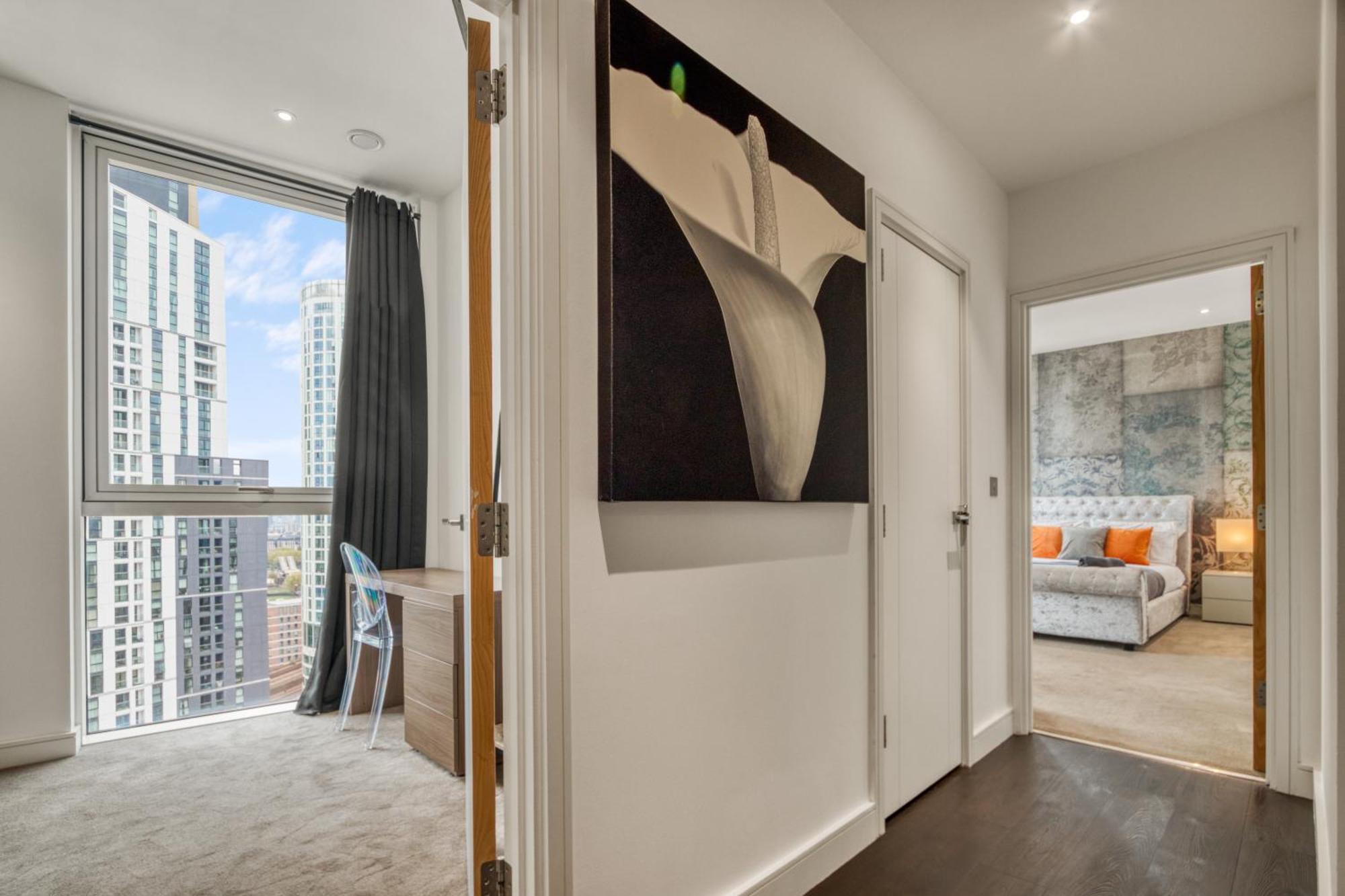 Stunning 360º View Luxurious Penthouse Lägenhet London Exteriör bild